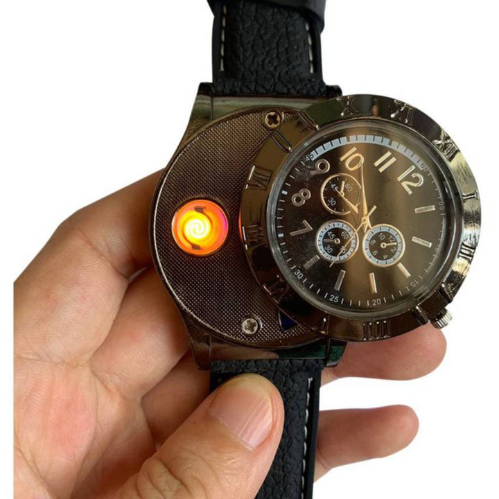 Reloj Encendedor Electrónico Recargable - jhomaris import