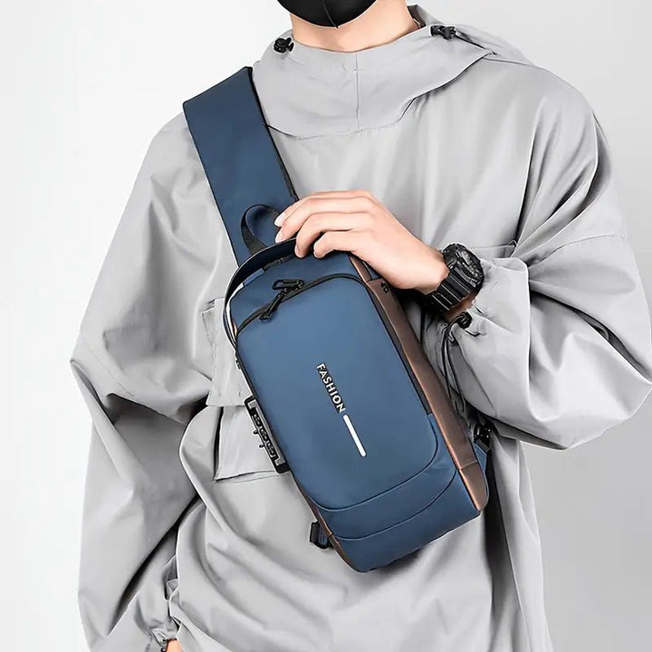 MORRAL ELEGANTE PREMIUM CON ENTRADA USB - jhomaris import