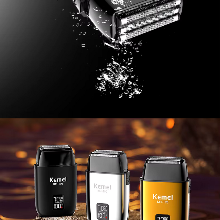 RazorPro T90 – Afeitadora Profesional con 7 000 RPM reales.