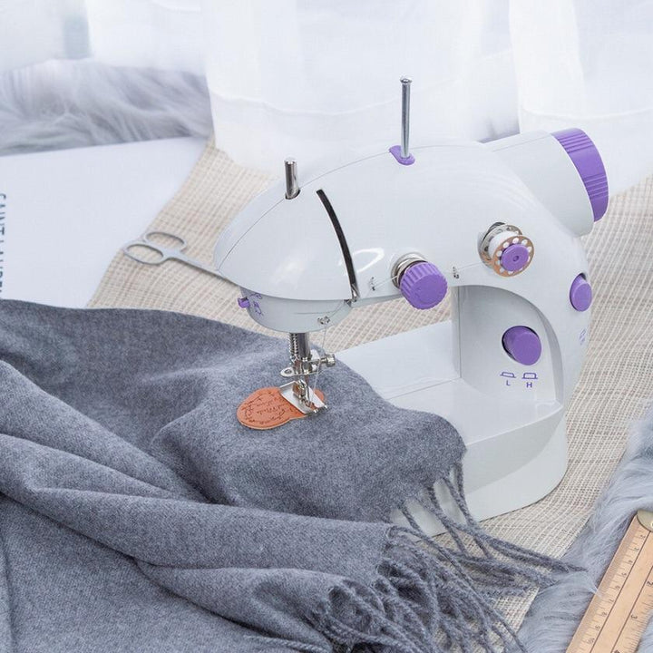 MINI MAQUINA DE COSER PORTATIL MULTIFUNCIONAL CON TABLERO - jhomaris import
