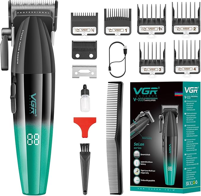 TurboCut VGR‑003 Recortadora de Cabello