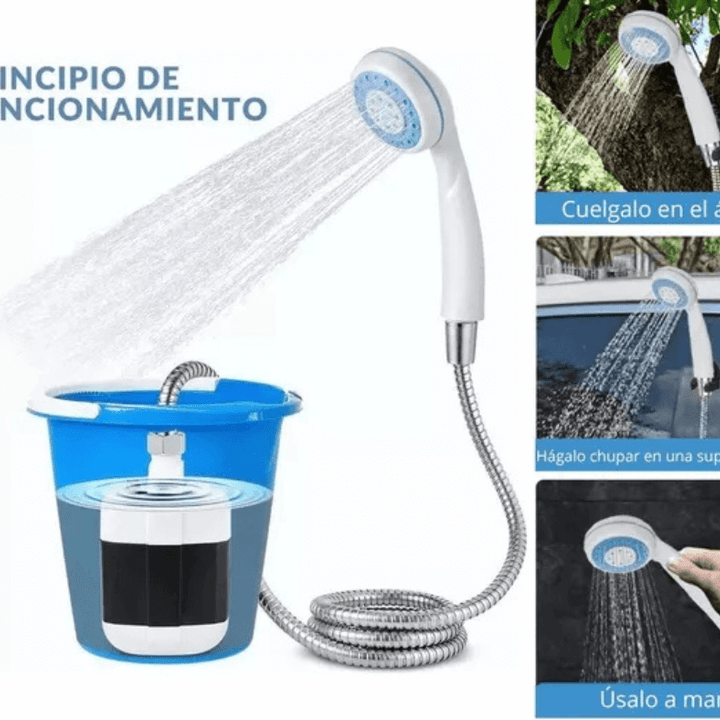 DUCHA PORTATIL RECARGABLE 🚿💧 - jhomaris import